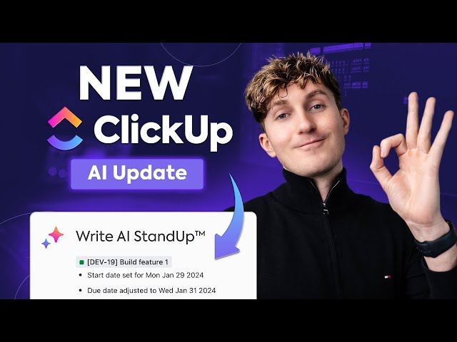 First Look at ClickUp's New AI Project Manager