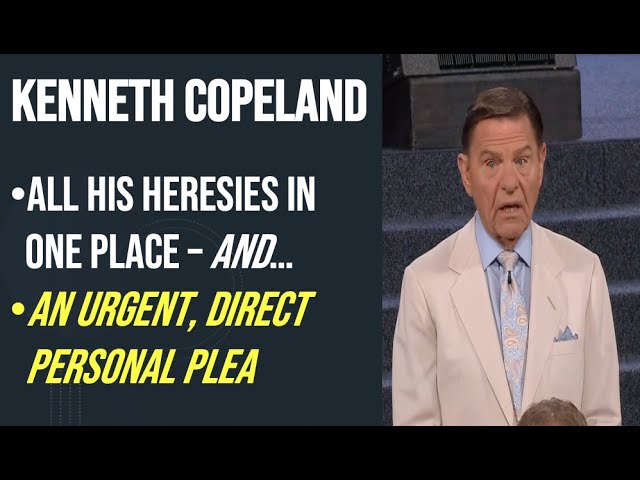 My Direct Personal Plea to Kenneth Copeland