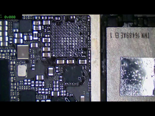 RAW #001 iPhone 7 Audio IC - first ever attempt on practice board (language warning!)
