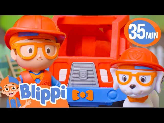 Toy Blippi's Favorite Fire Truck Songs! | BEST OF BLIPPI TOY MUSIC VIDEOS!