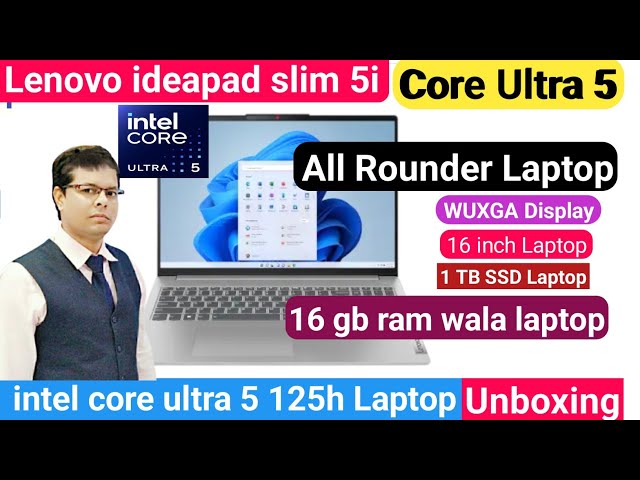 Lenovo ideapad slim 5i Ultra 5 | core ultra 5 125H - 16 inch - 16 gb ram