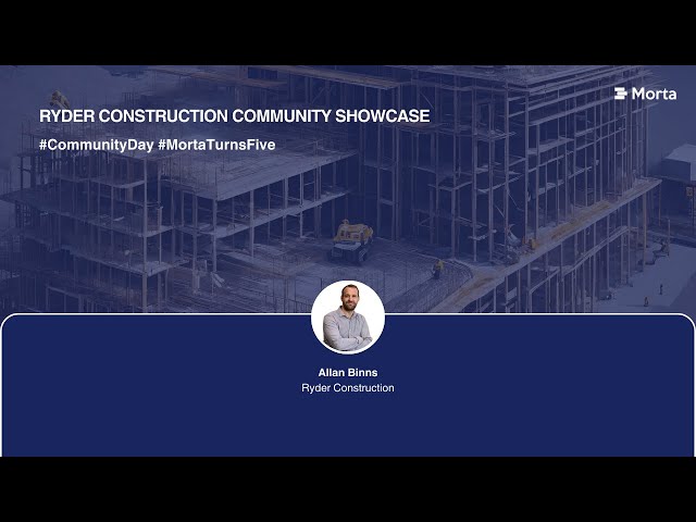 Ryder Construction Community Showcase - Allan Binns