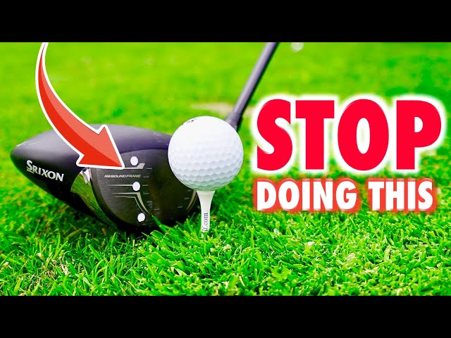 Why you will never hit the driver as far as you should (golf swing tips)