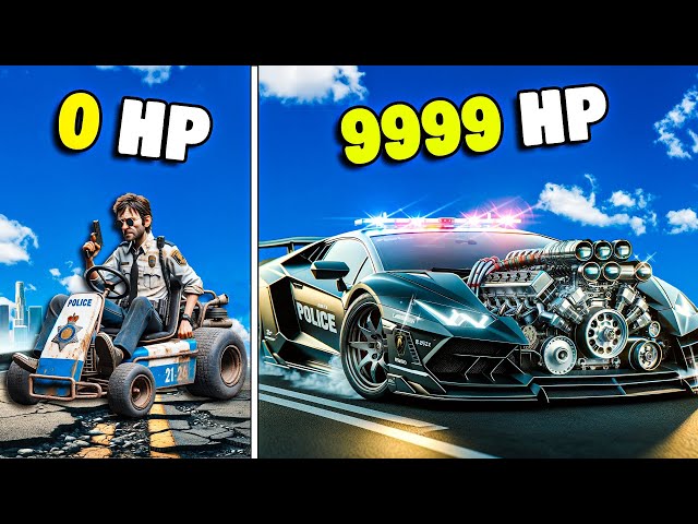 Upgrading to the Fastest Police Car in GTA 5