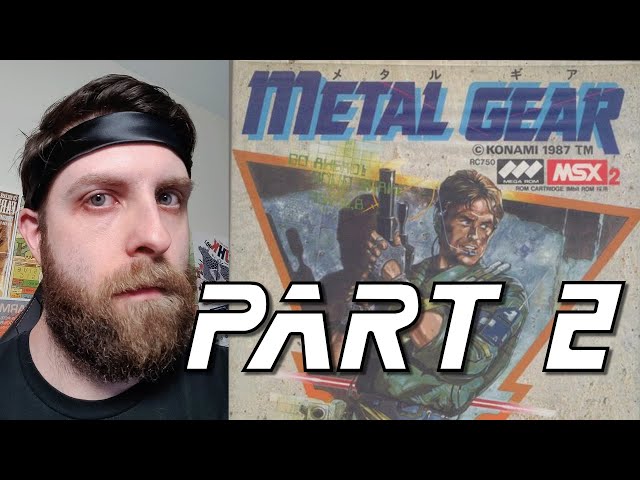 Metal Gear on MSX! (part 2)