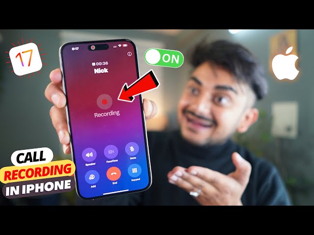 How to Call Record in iPhone 😍 2024 | iPhone 11, iPhone 12, iPhone 13, iPhone 14, iPhone 15 (iOS 17)