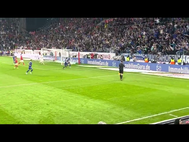 FSV Mainz 05 - FC Schalke 04 … Bülter Elfmeter zum Sieeeg .. Fans feier.. Gelsen …