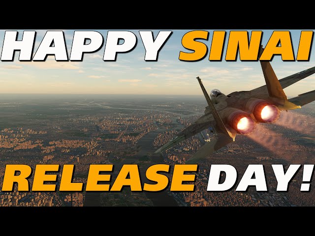 Happy DCS: Sinai Map Release Day Guys!  (SPUD EXPOSED AS DCS SHILL!)