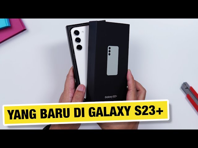 ⚡️ Emang Apa Bedanya?? Unboxing Samsung Galaxy S23+ Cream Indonesia