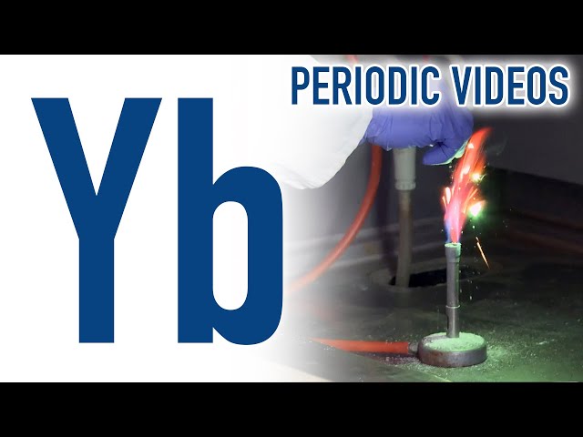 Ytterbium (new video) - Periodic Table of Videos