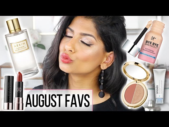 Arshia's AUGUST Beauty Favorites!