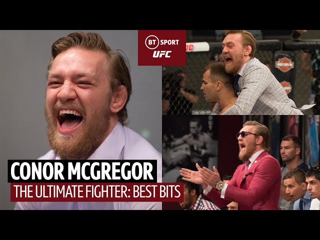 The Notorious meets The Ultimate Fighter | Conor McGregor's Best TUF moments