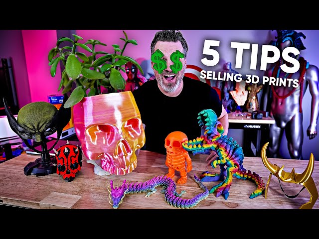 Top 5 Tips for Making Money With 3D Printing in 2024