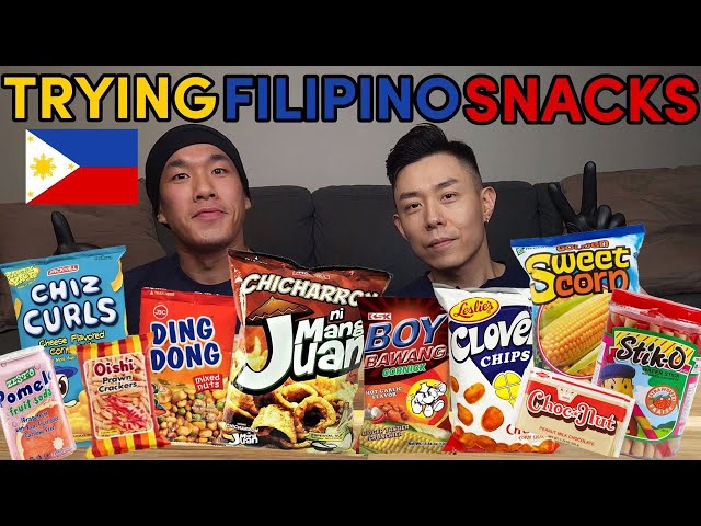 TRYING POPULAR FILIPINO SNACKS |먹방| 吃播 | Which Ones Are Our Favourites? | LaterTofuEats