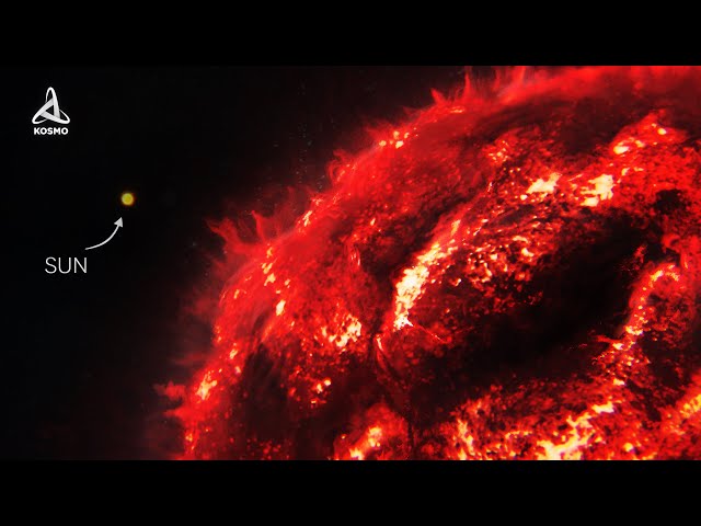 A Dying Giant 2,500,000,000 Times the Volume of the Sun
