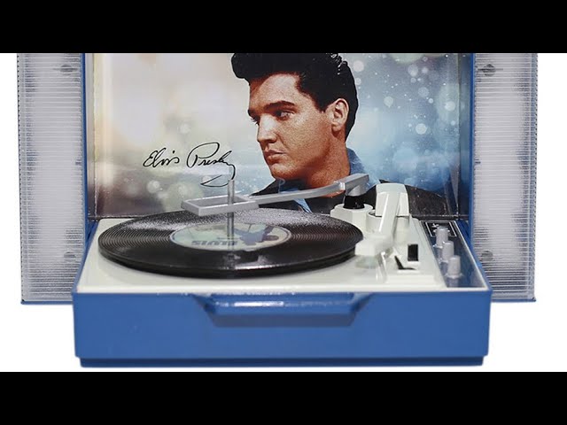 The Tiny Elvis Record Player!