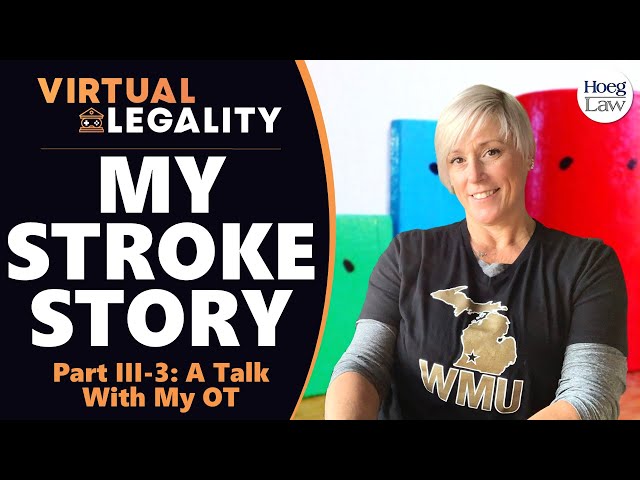 My Stroke Story | PART III-3 - A Talk With My Occupational Therapist (OT) (VL Extra)