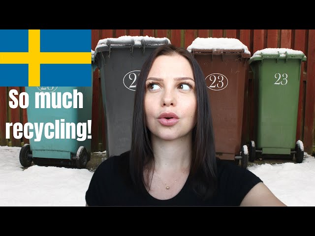 SWEDISH RECYCLING PROGRAM IS MUCH BETTER THAN THE USA