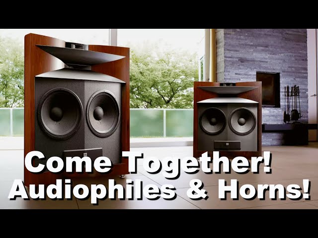 Spectacularly Great JBL, Klipsch, OJAS, and Avantgarde Acoustic Horn Speakers!