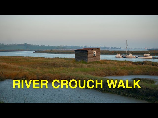 Walk along the River Crouch, Essex (4K)