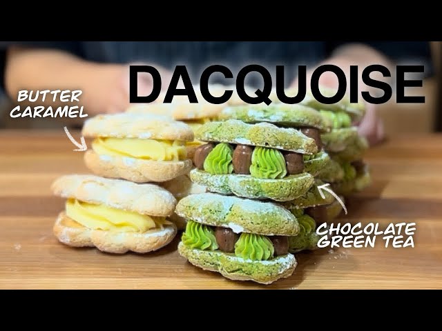 Dacquoise | Relative Of the Macaroon? | Perfect For Using Up Leftover Egg Whites!