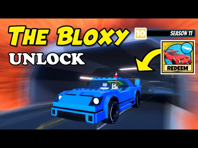 UNLOCK my OWN Level 10 BLOXY CAR (Roblox Jailbreak)