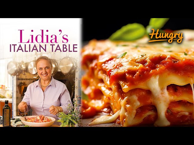 Lasagna & Caesar Salad - Lidia's Italian Table (S1E12)