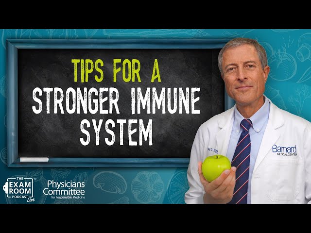 5 Foods for a Naturally Strong Immune System | Dr. Neal Barnard Exam Room Live Q&A