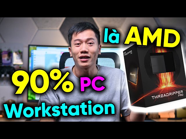 Cứ 10 bộ PC Workstation bán ra thì 9 bộ là AMD - Intel ĐUỐI rồi chăng