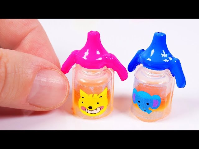 DIY Miniature  Sippy Cup [really works]