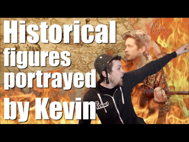 Historical figures portrayed by Kevin