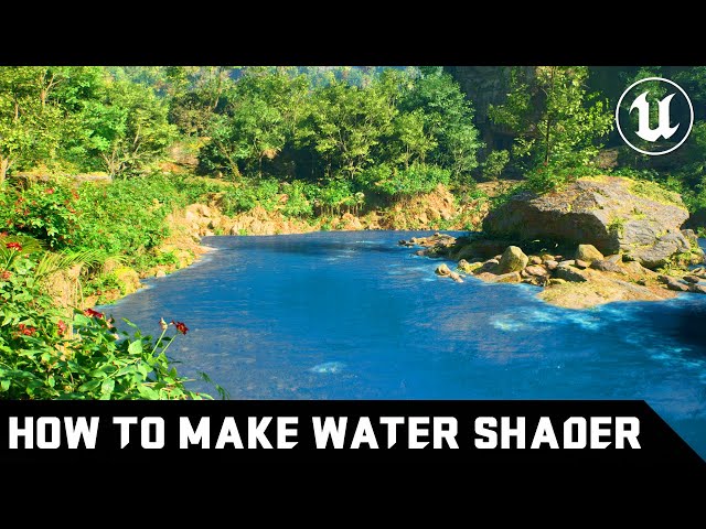 Create Water Shader - Unreal Engine 5 [Full Tutorial]