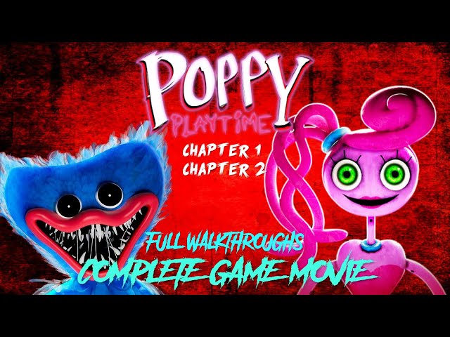 Poppy Playtime: The Complete Movie (Chapter 1 + Chapter 2) Full Gameplay 4K 60FPS