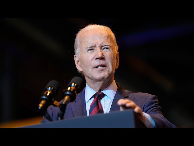 Watch: Biden delivers remarks to electrical union workers | NBC News