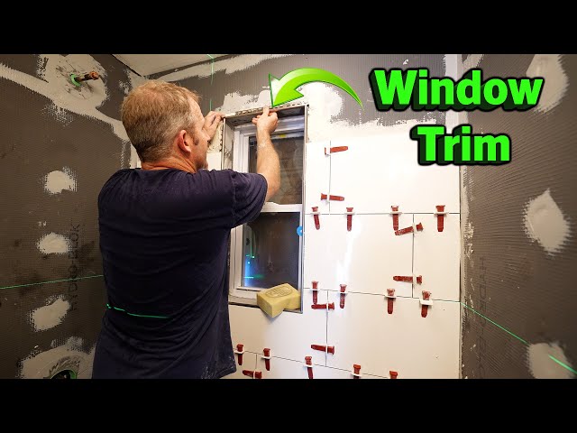 Easy Steps for Tiling a Window in a Shower