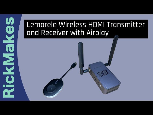 Lemorele Wireless HDMI Transmitter and Receiver with Airplay