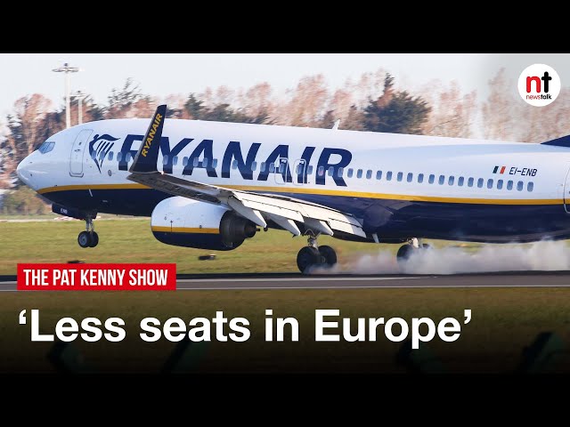 Airfares are going up, with less seats from Dublin - Ryanair CEO
