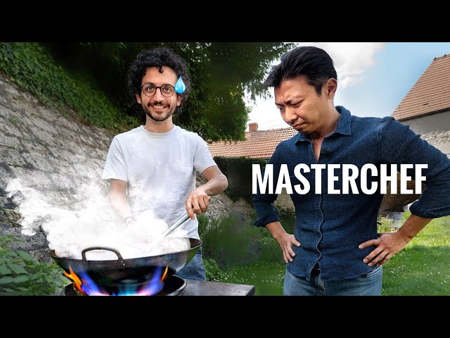 Chinese Masterchef JUDGES MY FRIED RICE (he tough tho)
