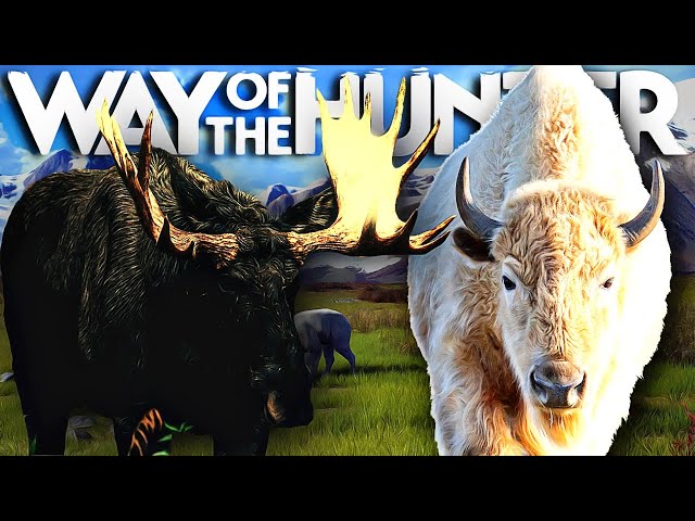 MELANISTIC Moose & ALBINO Wood Bison ADDED to Way of the Hunter?! Update 1.23 FULL Patch Notes!