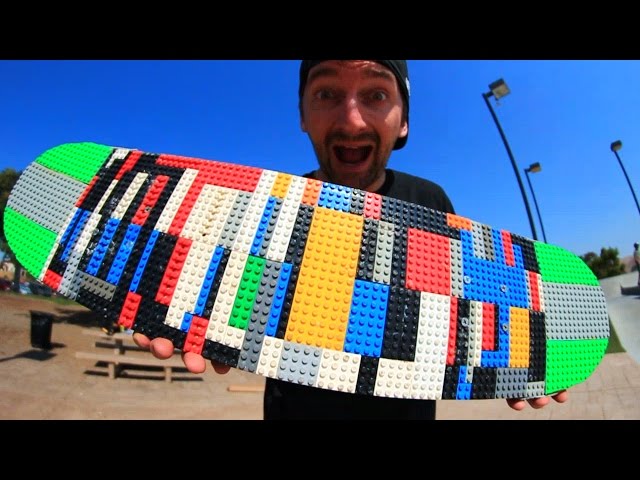 LEGO SKATEBOARD! | YOU MAKE IT WE SKATE IT EP 26