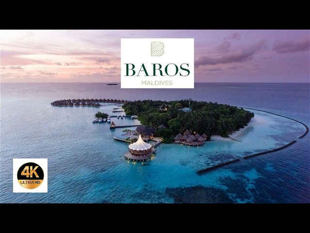 Baros Maldives: 5 Star Luxury Boutique Beach Resort & Hotel. Drone 4K Vlog