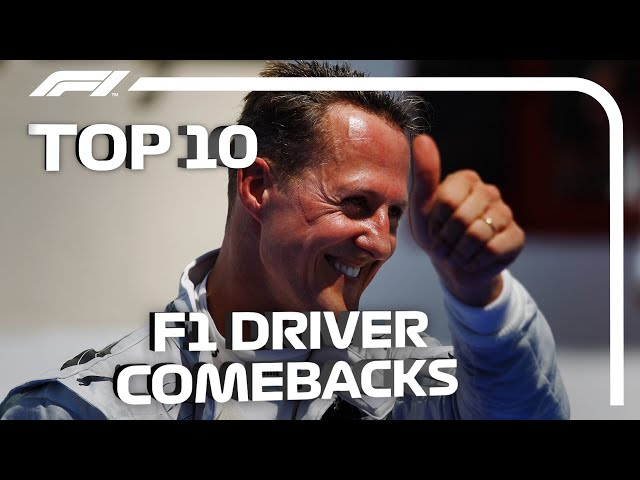 Top 10 Driver Comebacks