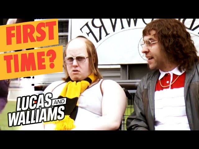 Andy Tackles A Try! | Little Britain | Lucas & Walliams