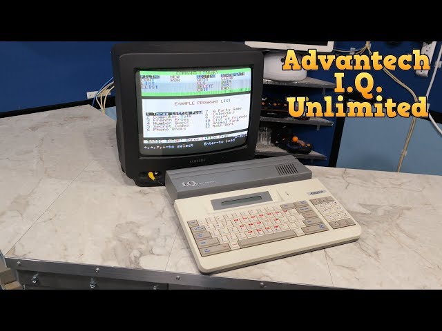 The Advantech I.Q. Unlimited with BASIC and a Z80 CPU.