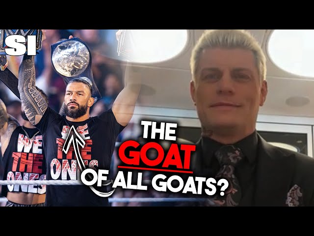 Cody Rhodes Acknowledges Roman Reigns As "The GOAT" | Sports Illustrated