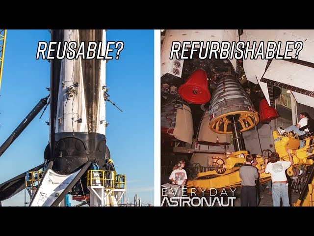 Will the Falcon 9 actually be reusable or just refurbish-able like the Space Shuttle?