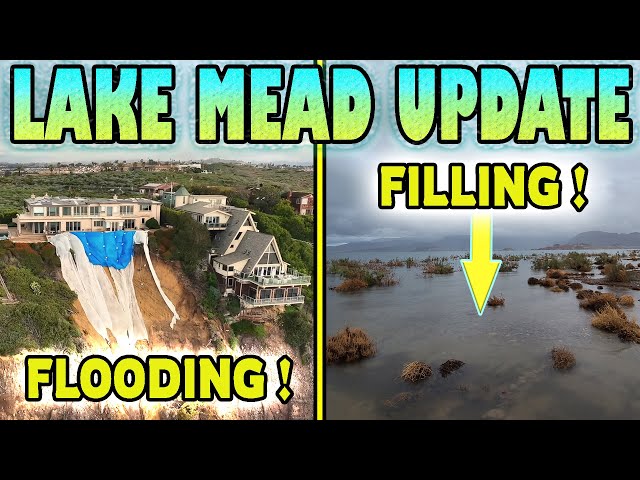 Lake Mead FILLING UP Again? Water Level UPDATE 2024 Lake Powell Colorado River California Flooding!