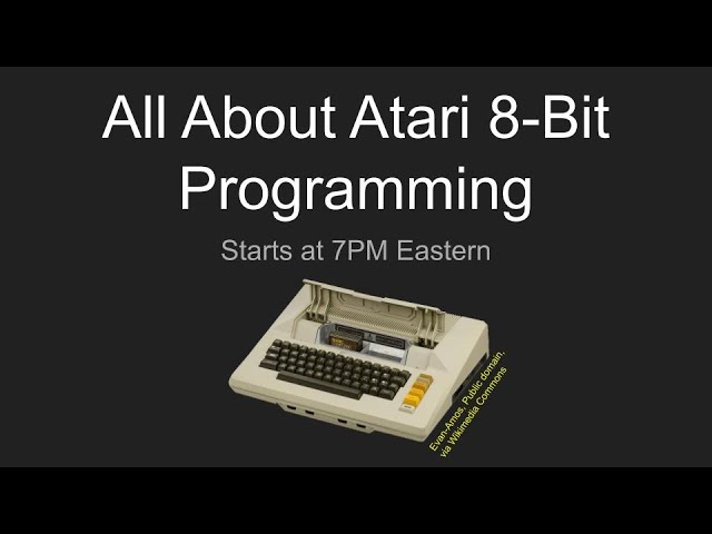 All About Atari 8-Bit Programming