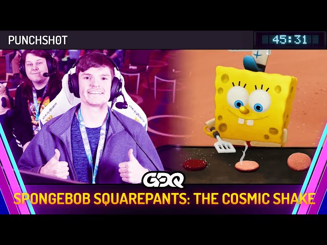 SpongeBob SquarePants: The Cosmic Shake by PunchSh0t  in 45:31 - Awesome Games Done Quick 2024