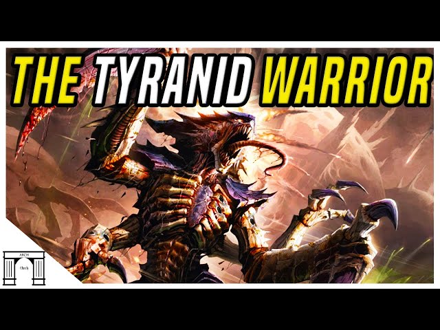 The Tyranid Warrior! Elite  Special Forces Soldier And Officer Of The Swarm! Warhammer 40k Lore